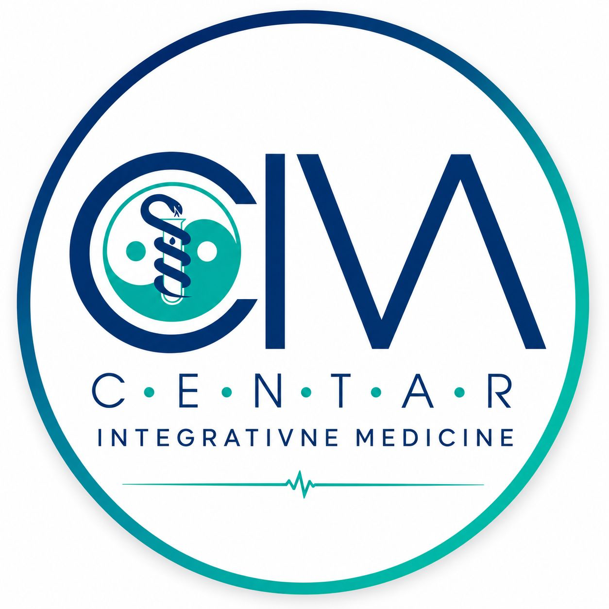 Logo Centra integrativne medicine, Novi Sad
